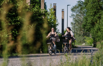 Tartu rattaringluse rattad Sadamaraudteel liikumas
