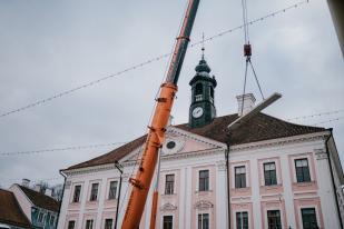 Uisuväljaku ehituse algus