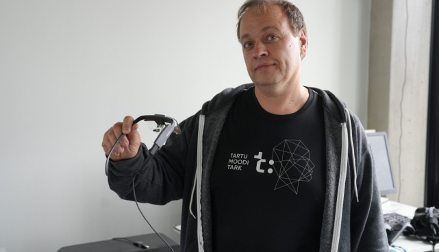 Turunduse professor Andres Kuusik räägib inauguratsiooniloengul, kuidas pilku püüda