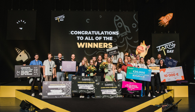 sTARTUp Day ärifestivalil võidutsesid kodumaised teadusmahukad idud 