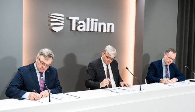Vasakult Pärnu, Tallinna ja Tartu linnapea