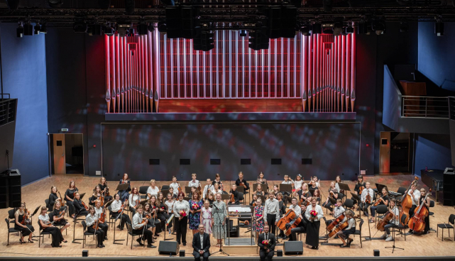 Tartu I Muusikakool ning Baltic Strings Festivali orkester Vanemuise kontserdimajas