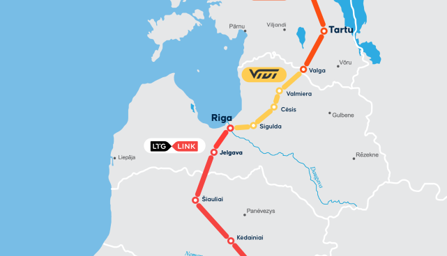 Marsruut Tallinnast Vilniuseni