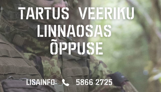 Kaitseliidu õppus Tartus