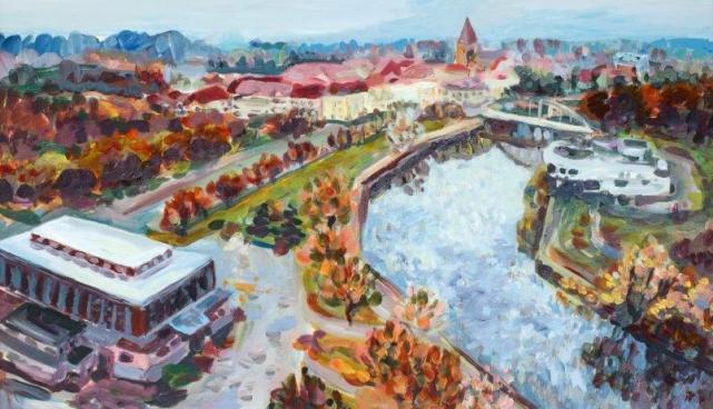 Kaisi Vinogradov "Tartu vaade" 2014. Juhendaja R. Suvi