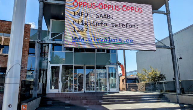 AHHAA keskuses mängiti täna läbi kriisiinfokeskuse üles seadmine.