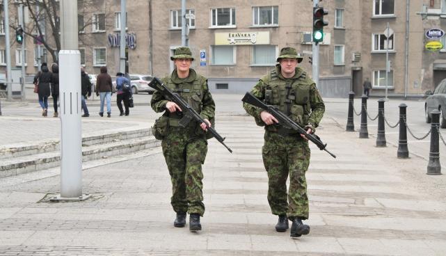 kaitseväelased