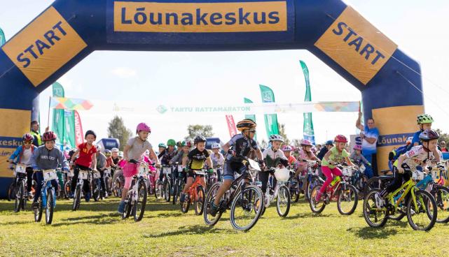 rattaralli lastesõidu start
