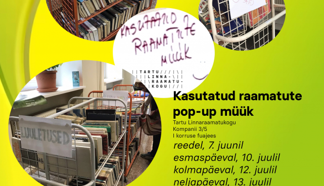 Juulikuus toimetavad linnaraamatukogus malevlased